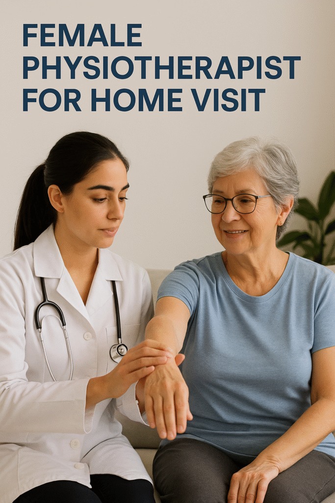 Female Physiotherapist for Home Visit